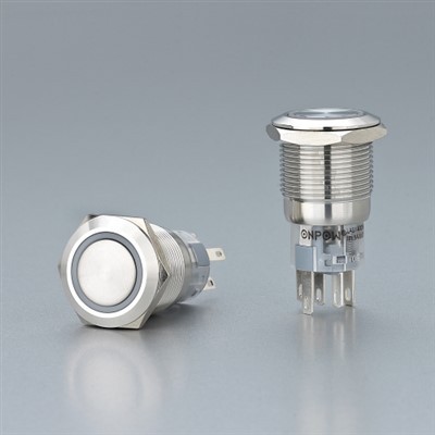 LAS1-AGQ 19mm suis butang tekan kalis air